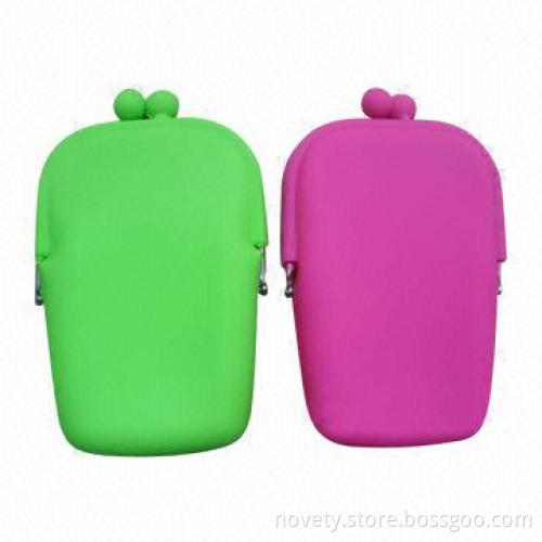 Silicone Cosmetic Bag, Colorful Printing on Silicone Surface are Welcome